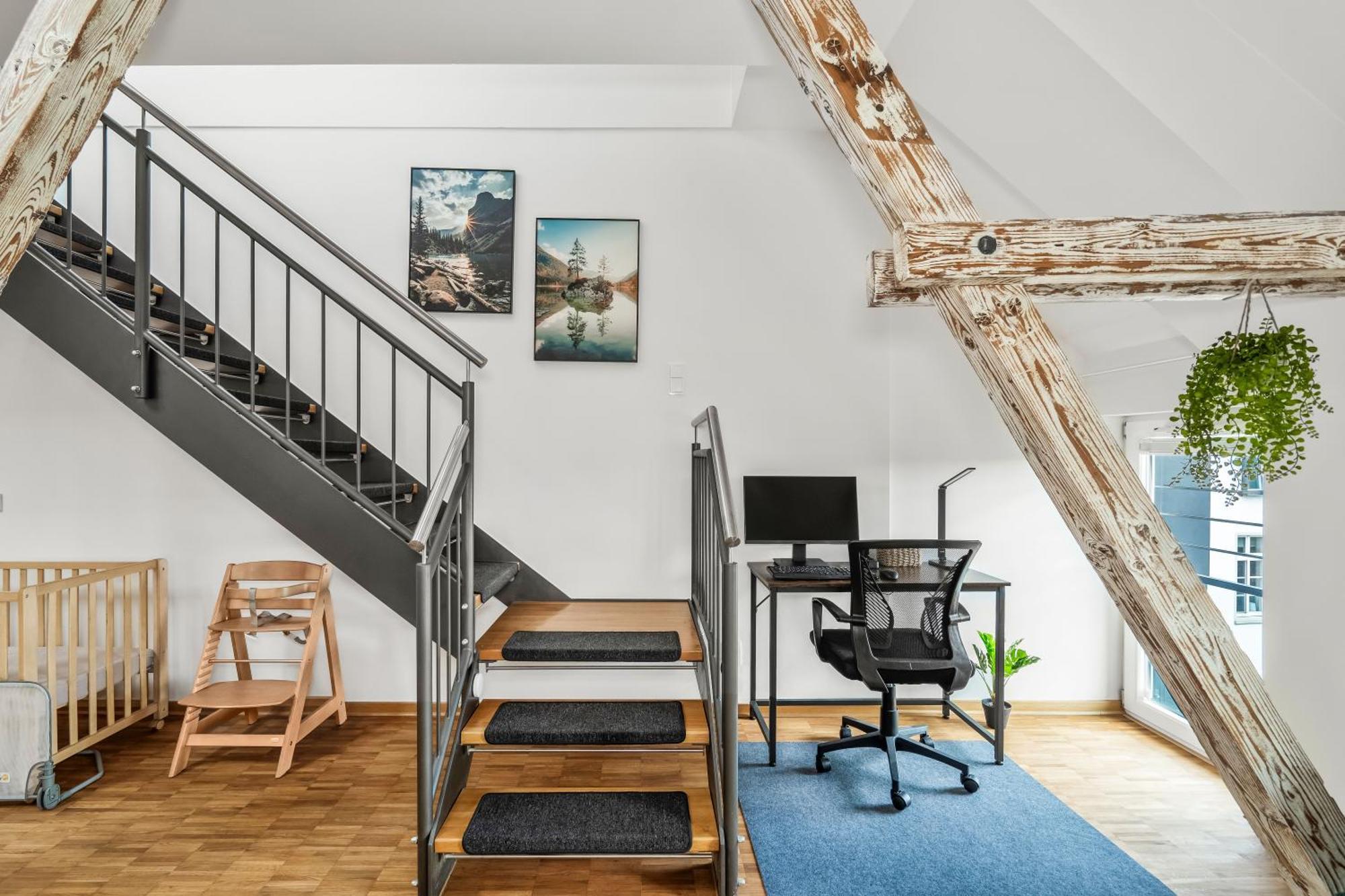 Apartament Dnd Design Loft I 170Qm I Parken I Balkon I Workstation I Netflix I Kaffee I Waschmaschine I Trockner I Xbox I Ausblick Würzburg Zewnętrze zdjęcie